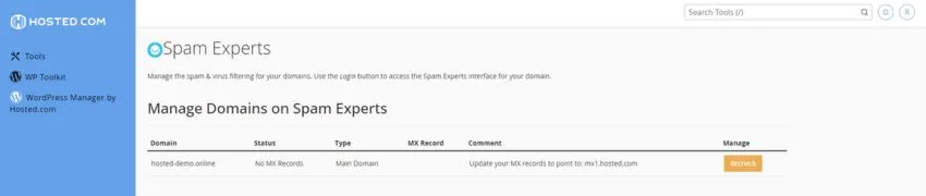 Spam Experts