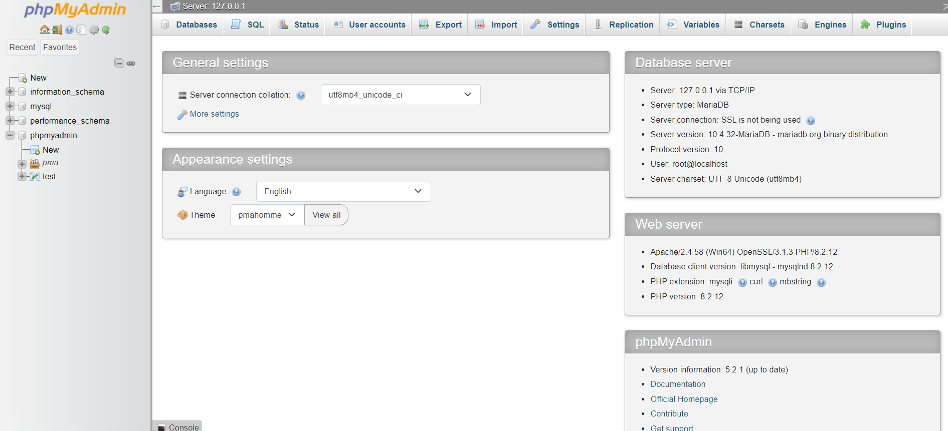 Copy a Database Table - Select the Database Table