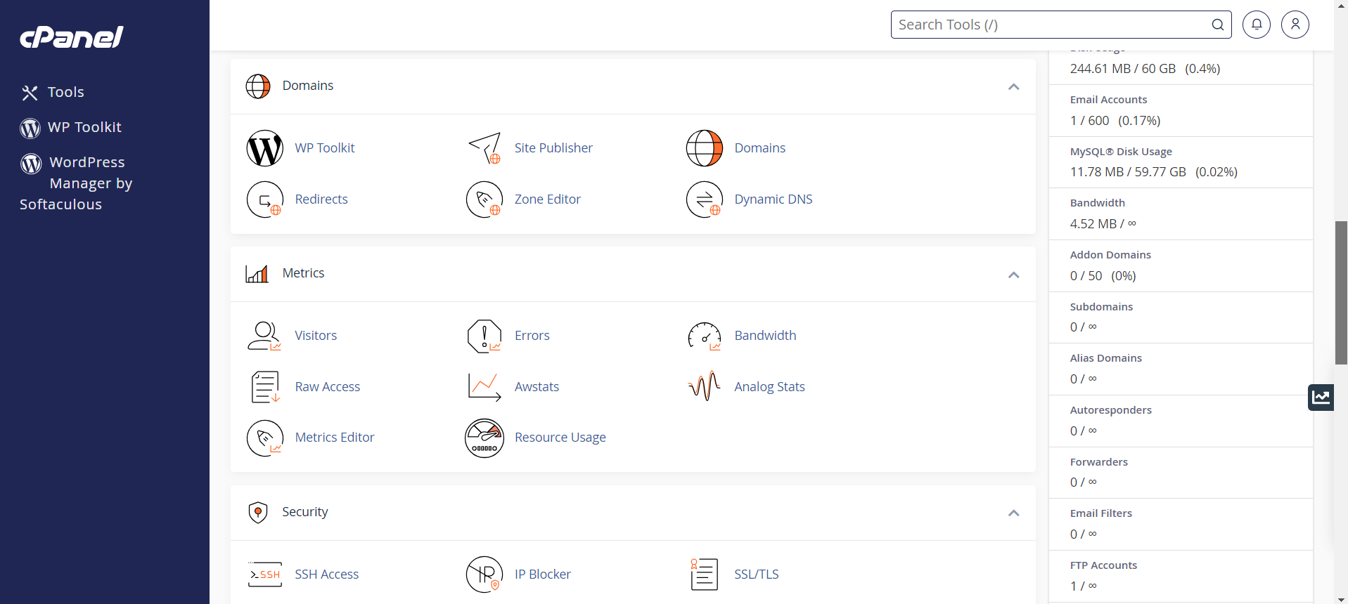 Setup Domain Redirects In cPanel - cPanel Dashboard