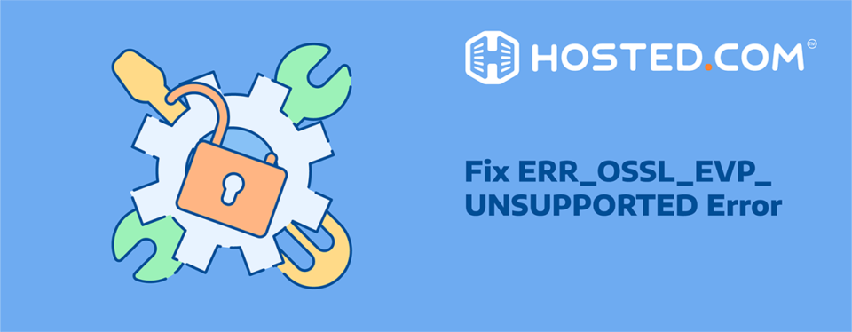 Header Text - Fix ERR_OSSL_EVP_UNSUPPORTED Error