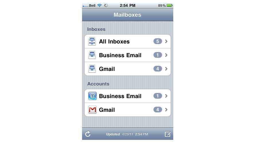 Setup Gmail Account On iPhone - Gmail Mailbox