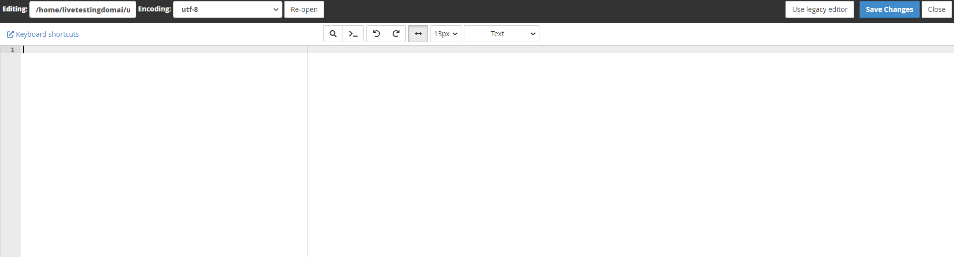 How To Live Test A Website And Keep It Hidden From Public View - HTML Editor