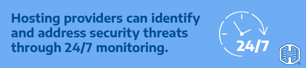 Strip Banner Text - Hosting Providers Can Identify And Address Security Threats Through 24/7 Monitoring