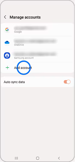 Setup Email Account on Samsung Devices - Add New Account