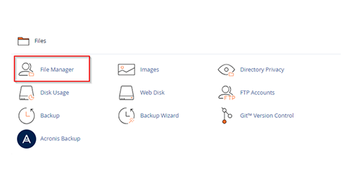 How to Reinstall WordPress: Troubleshooting Guide - Go to File Manager in cPanel