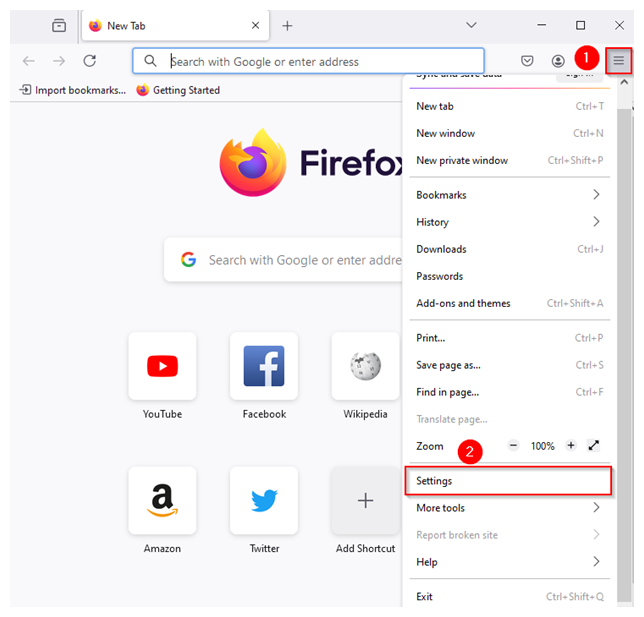 net::err_cert_authority_invalid - Mozilla Firefox Settings