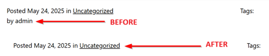 Remove The Author From WordPress Posts - Edit Post Meta to Remove Author