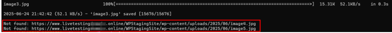 How To Use The Wget Command - Show User-Friendly Message When Image Is Not Found