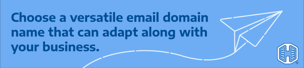 A versatile email domain name