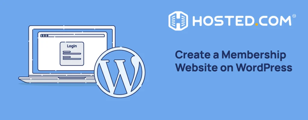 Header Text - Create a Membership Website on WordPress