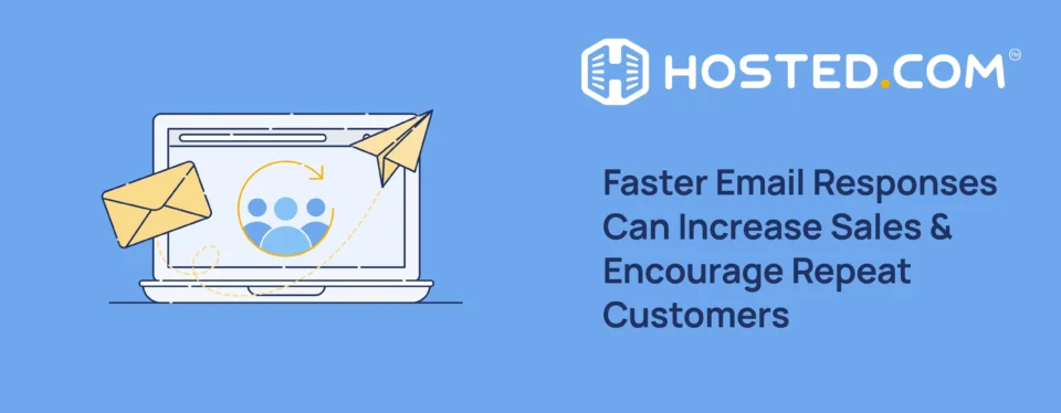 Header Text - Faster Email Responses Can Increase Sales and Encourage Repeat Customers