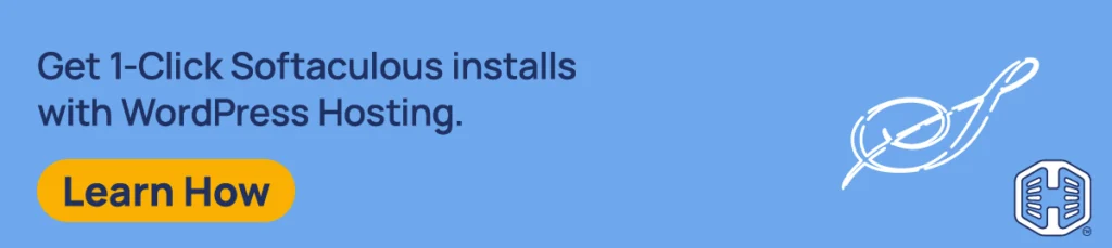 Strip Banner Text - Get 1-Click Softaculous installs with WordPress Hosting [Learn How]